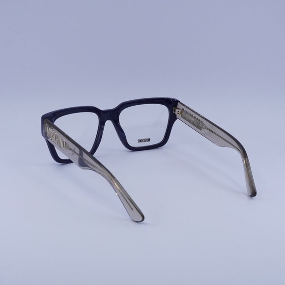Moschino MOS645 0PJP 00 Eyeglasses Blue/Transparent 54mm Square Frame - Picture 5 of 10